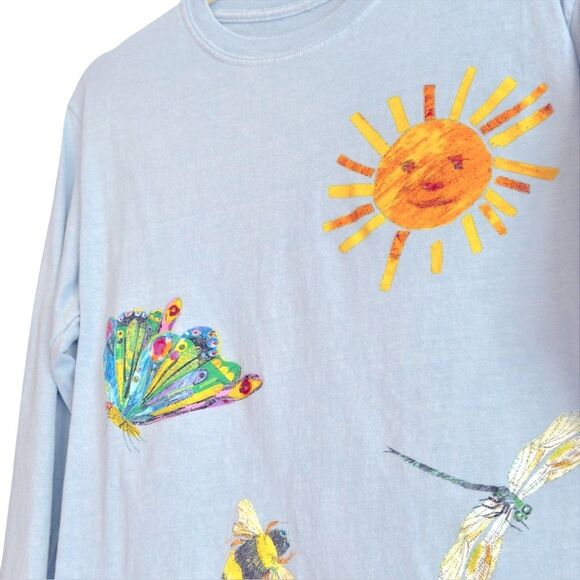 World of Eric Carle Nature Long Sleeve Limited Edition Graphic Tee. Small. - Picture 3 of 7